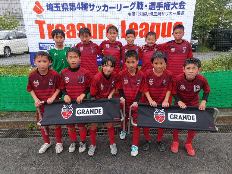 U12 GRANDEグレー　 4種リーグ