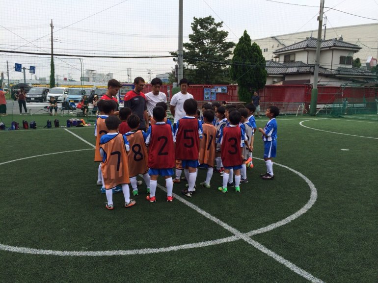 RCDエスパニョールキャンプ：コース１　低学年クラス　２日目