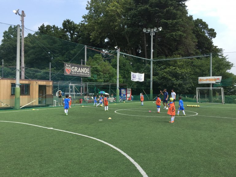 RCDエスパニョールキャンプ：コース１　低学年クラス　３日目