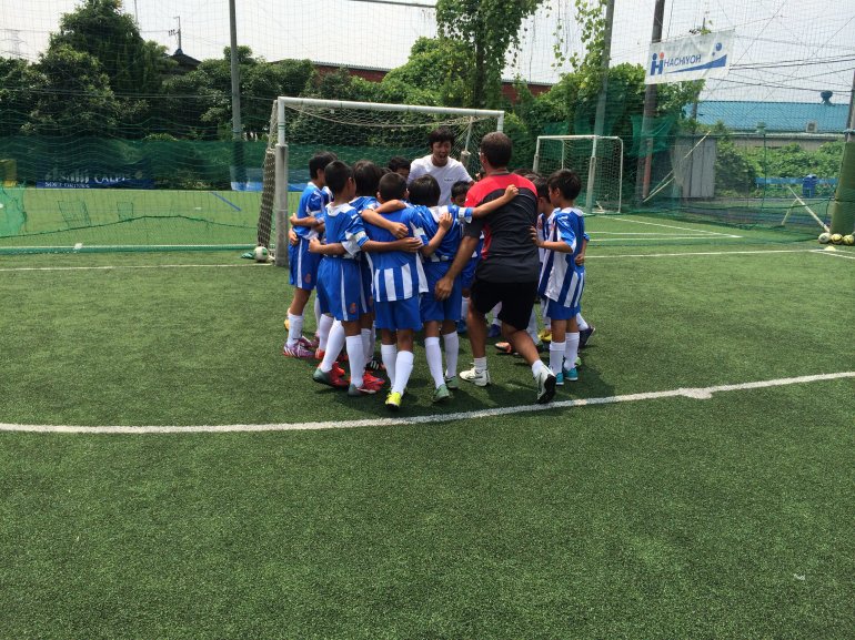 RCDエスパニョールキャンプ：コース１　高学年クラス　４日目