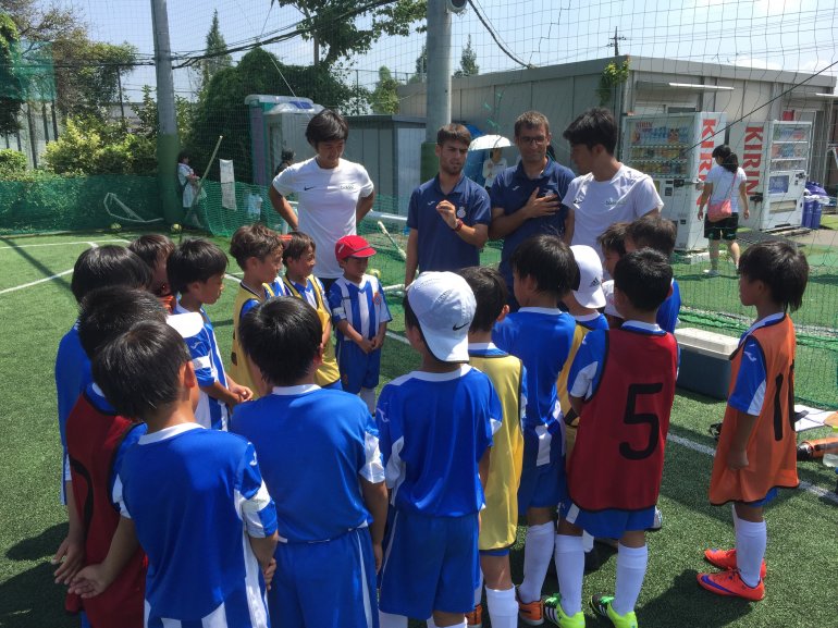 RCDエスパニョールキャンプ：コース２　低学年クラス　３日目