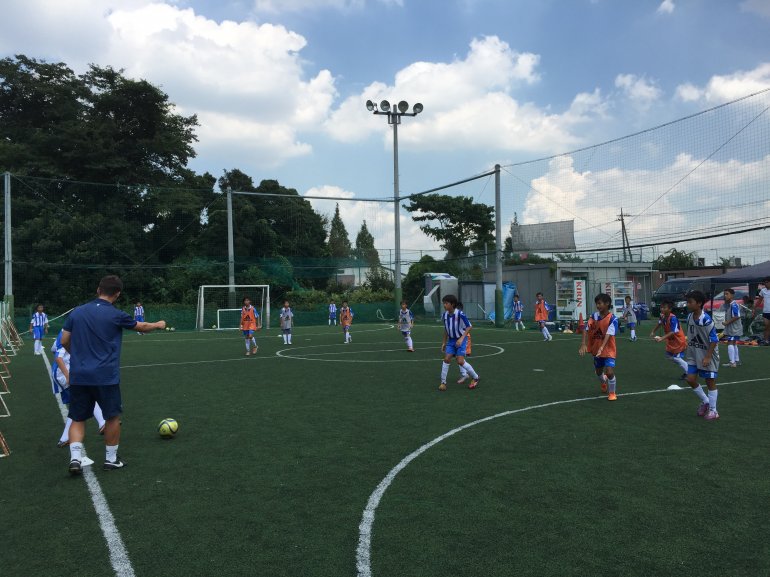 RCDエスパニョールキャンプ：コース２　高学年クラス　３日目